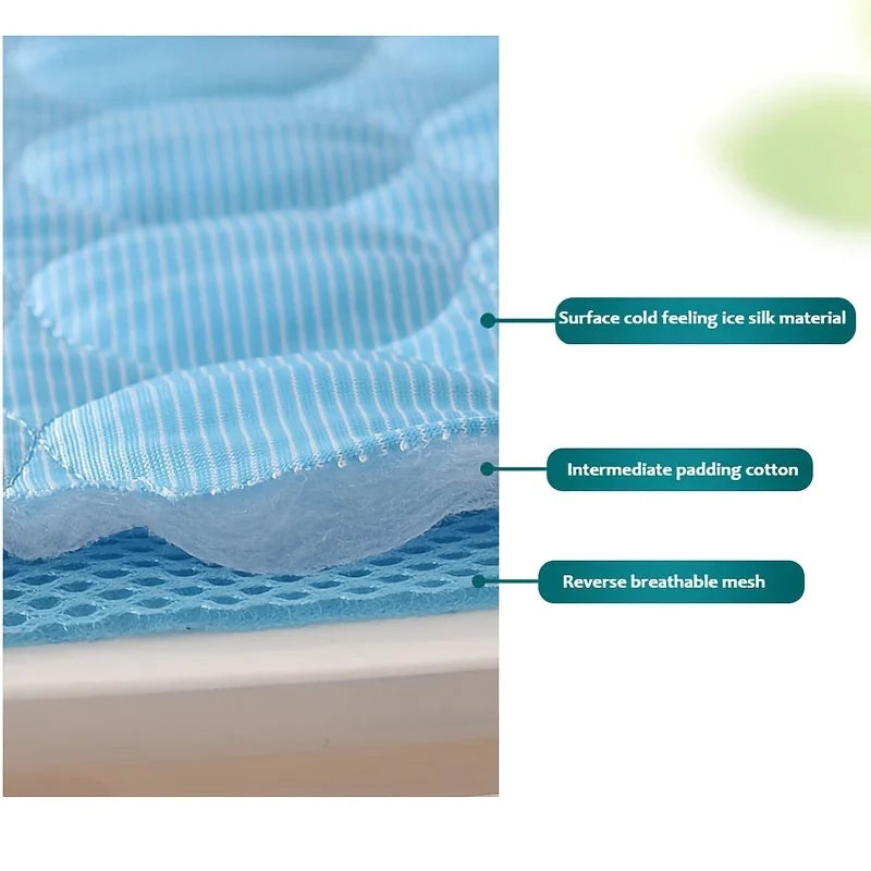 Tapis Rafraîchissant pour Chien & Chat — Tapis de Refroidissement Été, Lavable