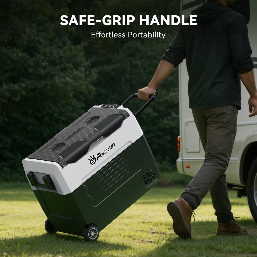 Glacière Électrique Portable Double Zone 35L / 45L / 55L – Refroidissement jusqu'à -20°C