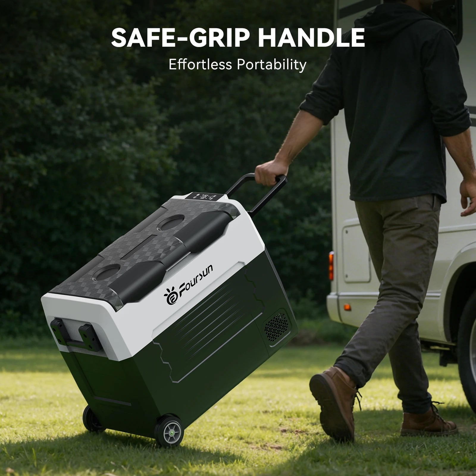 Glacière Électrique Portable Double Zone 35L / 45L / 55L – Refroidissement jusqu'à -20°C