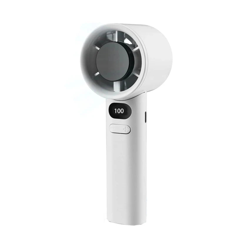 Mini Ventilateur Portable Turbo — Rechargeable USB-C, 2000mAh, 100 Vitesses