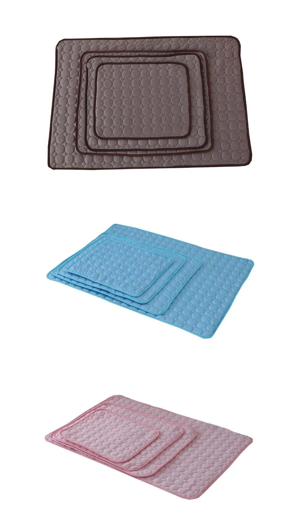 Tapis Rafraîchissant pour Chien & Chat — Tapis de Refroidissement Été, Lavable