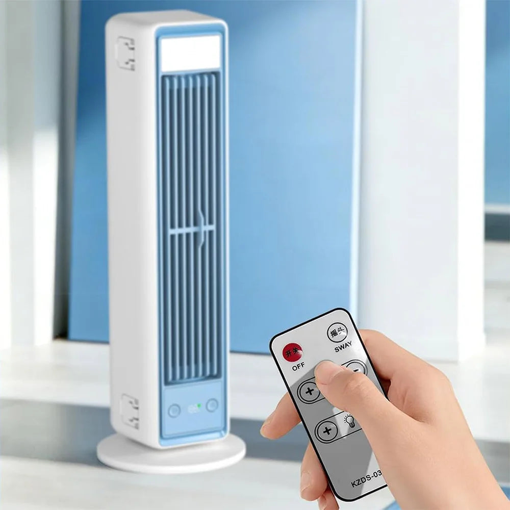 Ventilateur Tour Multi-Directionnel Silencieux – Refroidisseur d'Air Portable Sans Pales